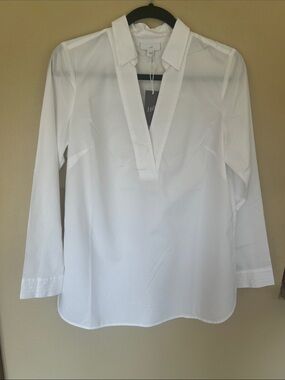 J.Jill white blouse, size small, NWT